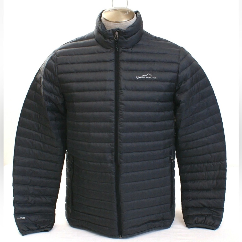 Eddie Bauer Black Puffer Jacket EB650